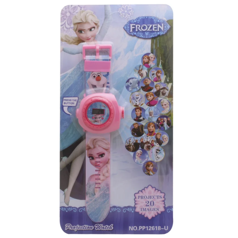 

Fashion Kids 24 projection cartoon watch children wristwatches clock girl boy gift