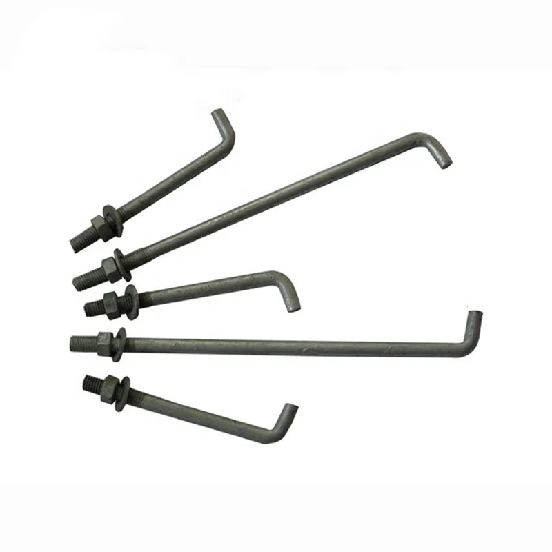 
Construction Accessories Embedded Parts L type Bolt Concrete Foundation Anchor Bolt 
