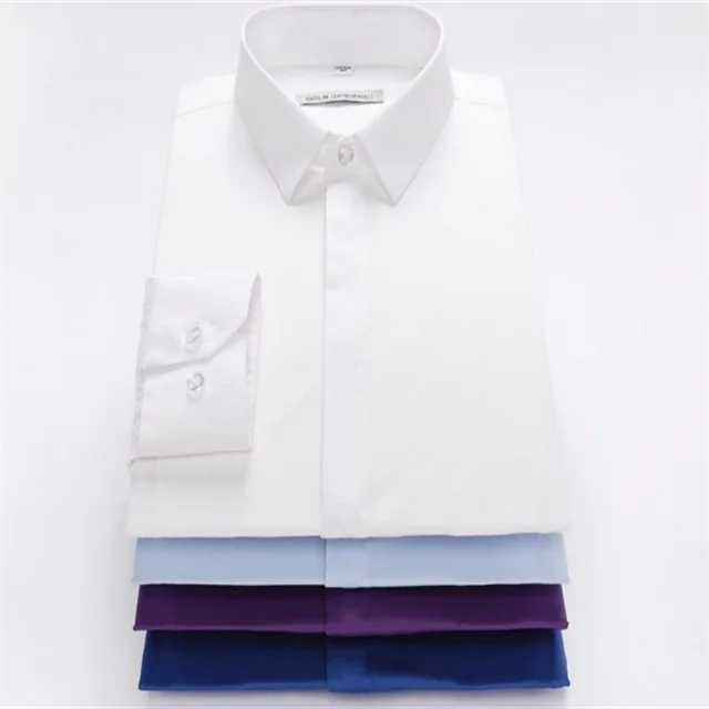 

latest cotton designs for mens colorful long sleeve slim fit dress business shirt, Custom color