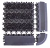 Drain tile modular 20*20cm flooring door interlocking mat for commercial