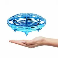 

2019 New Hand Flying UFO Ball LED Mini Induction Suspension RC Aircraft Drone Toys Gift