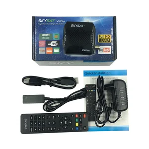SKYSAT V9 PLUS 1080p Full HD DVB S2 Satellite Receiver