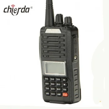 Handheld high range 5 watt VHF UHF band joc radio ham walkie talkie