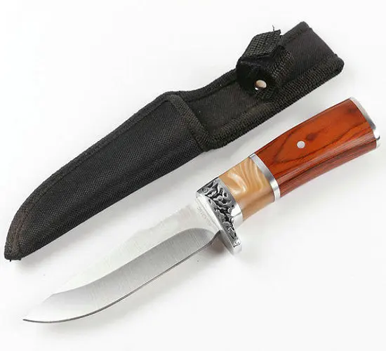 

56HRC 440C Stainless Steel Knife Camping Outdoor Tool K315C Fixed Tactical Knife 5718