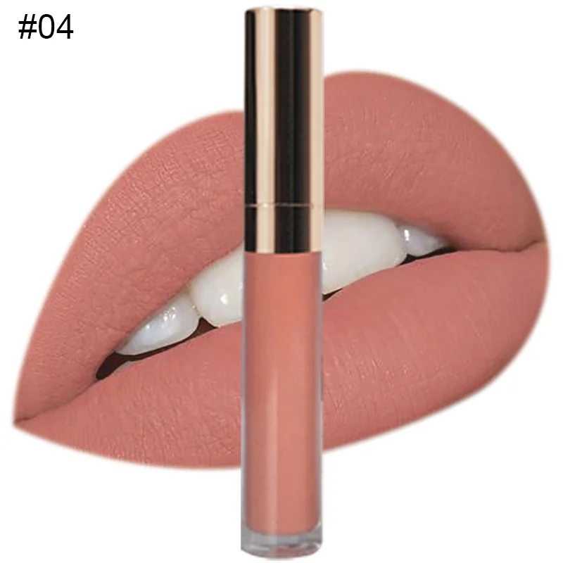 

New Color Wholesale Long Lasting Nude Private Label Lipgloss Matte Lipstick