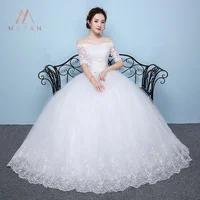 

Summer long-sleeved Qi wedding dress pregnant women high waist bride wedding dress