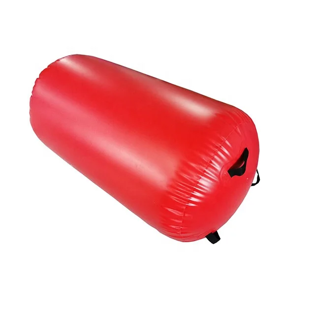 

Nice Color Choose Gymnastics Inflatable Air Roll, Red or customized
