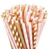 OLANTAI free samples food grade paper straws for party