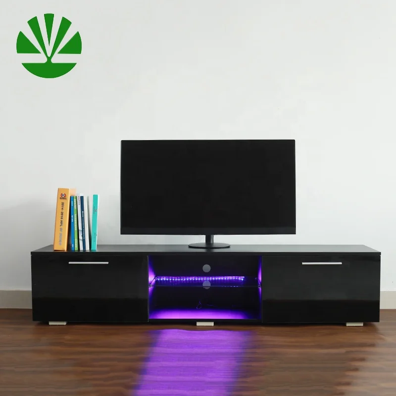 Professional Manufacturer Modern Showcase Wooden Panel Lcd Tv Stand