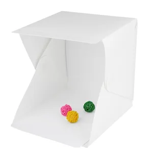 Mini 24cm Folding LED Photography Studio Lightbox