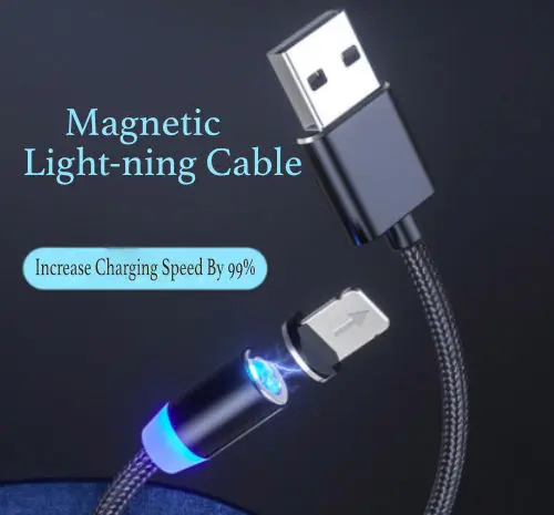 

Export For New Products Magnetic Usb Charging Cable For Iphone, Gold/silver /black
