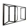 glass aluminum sliding folding door price hinge for restaurant bathroom exterior frameless glass outdoor folding door