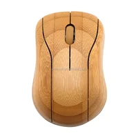 

eco-friendly natural handcrafted bamboo wooden microsoft wireless mouse MG95-N