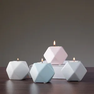 Image of ceramic candle holder modern home decoration for weddings