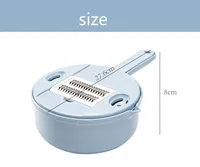 

Eco-friendly multifunction manual vegetable cutter and slicer vegetable slicer box potato slicer