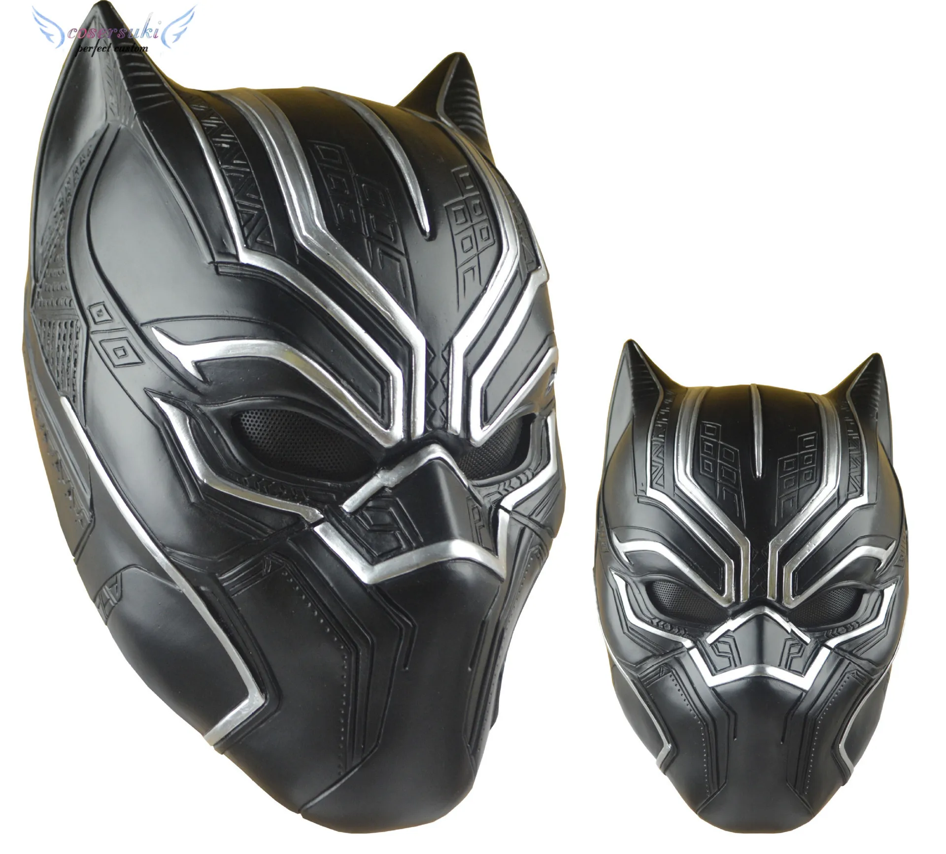 

Captain America 3 Civil War Panther Mask Helmet Marvel movie COS mask Halloween helmet props