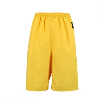 yellow spandex shorts