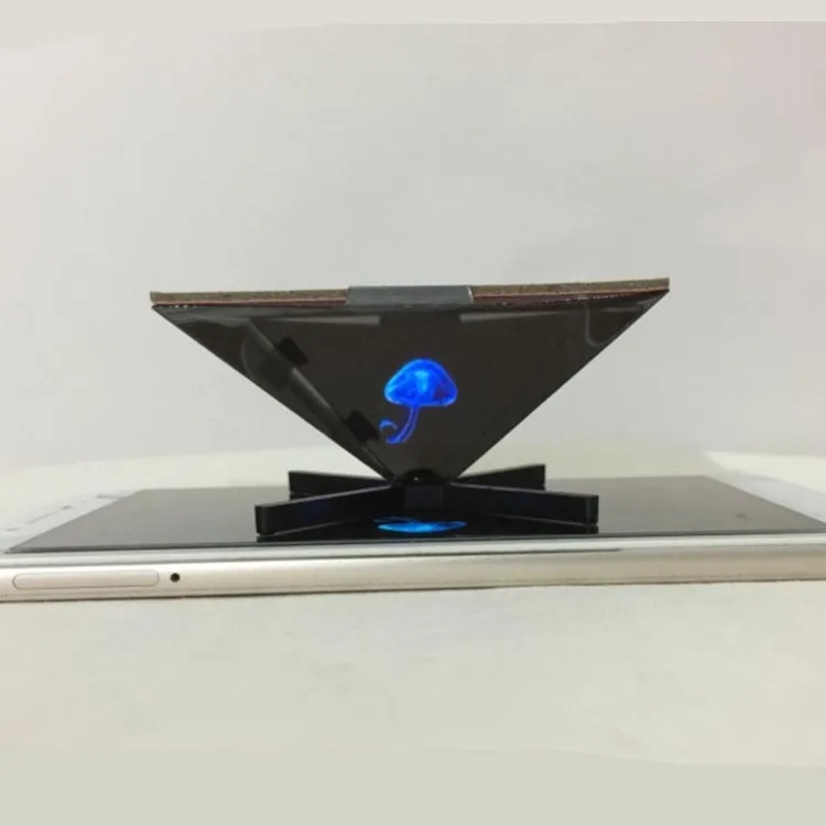 

new 3d holographic pyramid universal 3d hologram advertising