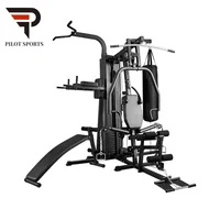 

4 station home gym fitness equipment multi station gym