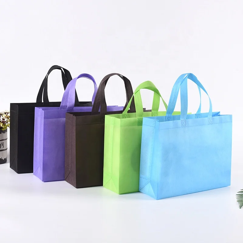 

Factory Price Go Shopping PP Non-woven Tote Bag Hot Sale Custom Logo Best Non woven Shopping Bag Non-woven Fabric Bag, Pink,white,blue,purple,red,orange,yellow,green