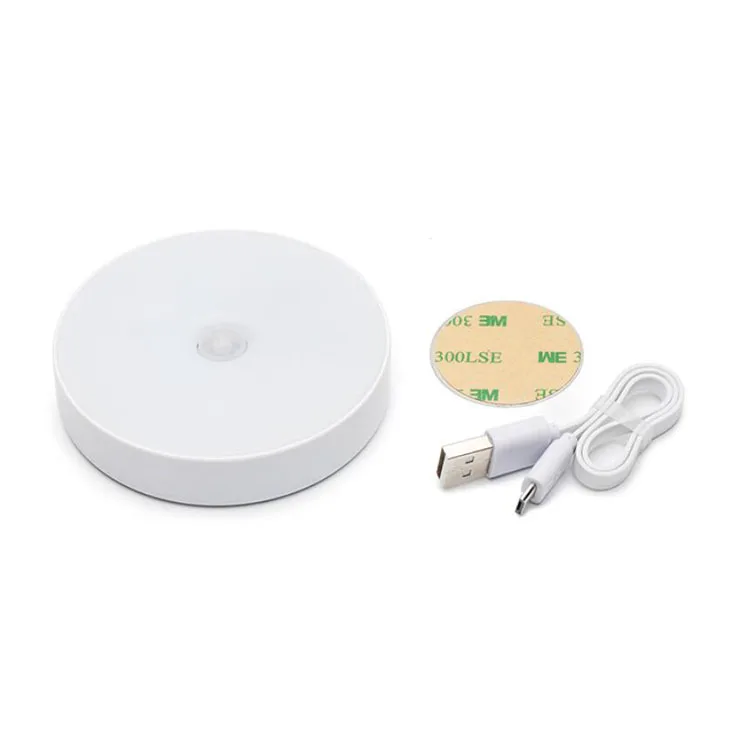 
USB charging PIR Body magnet Motion Sensor Activated Wall Light Night Light Induction Lamp For Closet Corridor Cabinet 