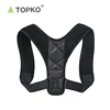 TOPKO high quality custom logo back shoulder support posture corrector for men and women