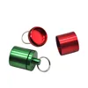 Aluminum Stash Jar with Keyring Pill Storage Box Flower Storage