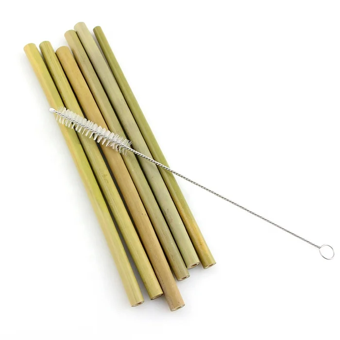 

handmade custom logo organic eco biodegradable environmental wholesale natural reusable drinking bamboo straw