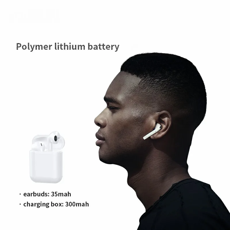 

Fingerprint touch sensor i11 bluetooth earbuds activate Siri iem earphones wireless earbuds high quality, N/a