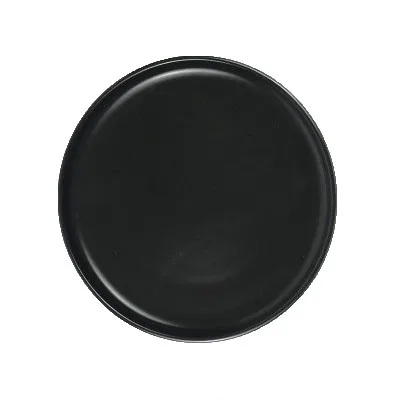 

Custom Logo Personality 7.5'' Ceramic Round Dessert Plate Matt Glaze Dinner Plate Simple Elegant Salad Plate Nordic Design