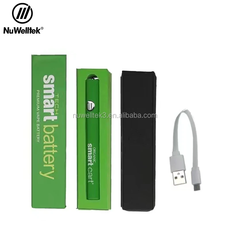 

New Arrival Smart Cart vape 0.8 1gram vape Cartridge box Smart Cart battery, Green smart carts battery