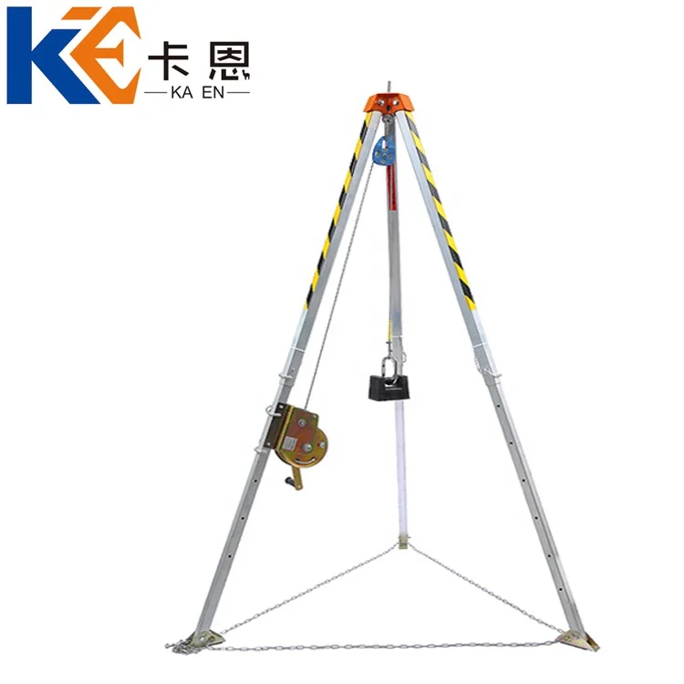 

Professional rescue confined space tripod lifting on sale, White