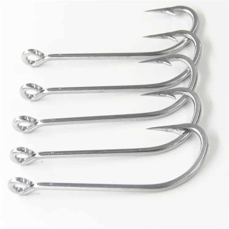 
34007 1/0 -14/0 stainless steel white whole sell in store circle sea fishing hook for fishing 