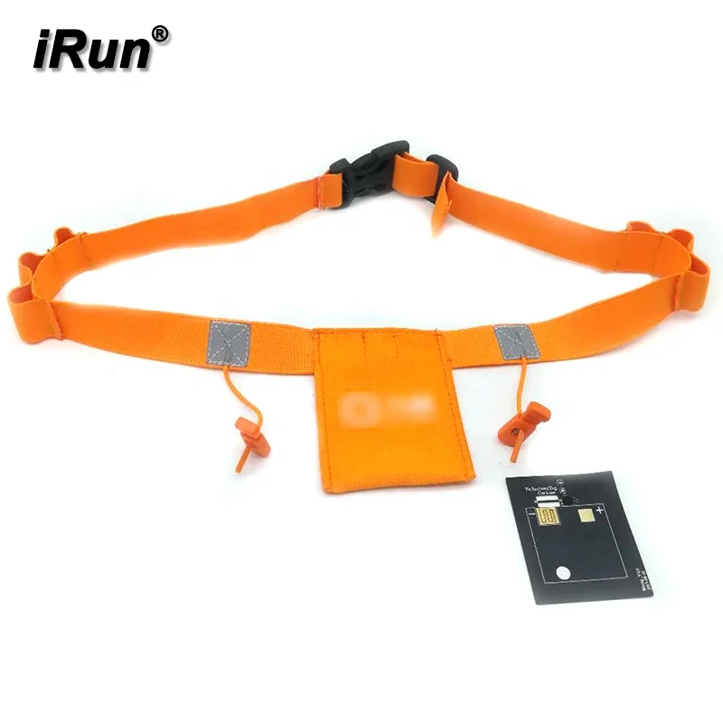 

[1] iRun Elasticated Orange Race Number Belt Running Adjustable Bibs Chip Holder Belt with Card Bag Pouch