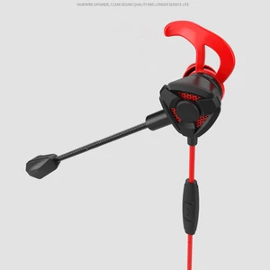 Wired Gaming Earbuds Adjustable Mic PC & Consoles