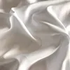 Super Soft 100% Polyester Microfiber Plain Dyed Fabric Bleach White Fabric For Hotel Bed Sheet
