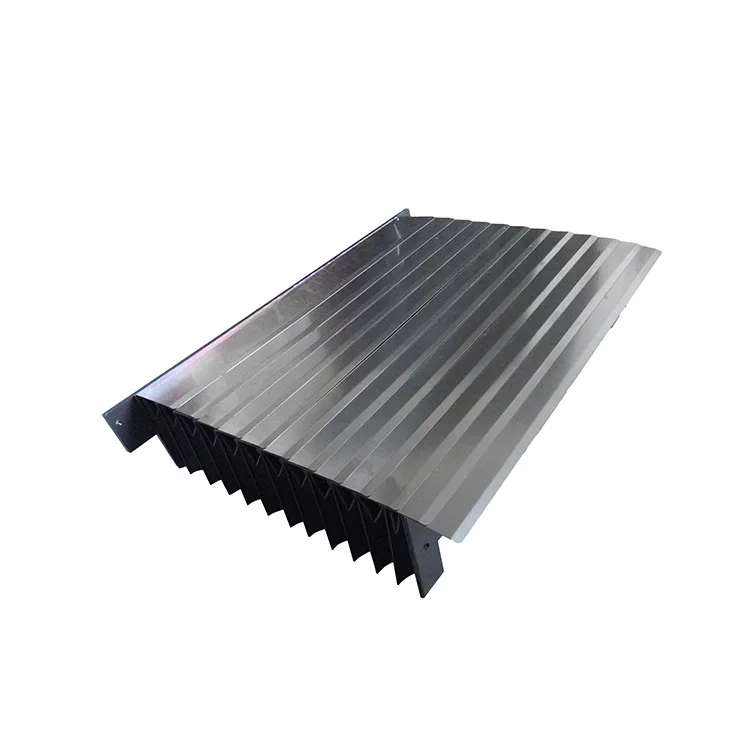 
Cnc Telescopic Steel Machine Armoured Accordion Bellows Cover 