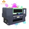 Guangzhou a2 size uv large format flatbed bottle printer flatbed for sale