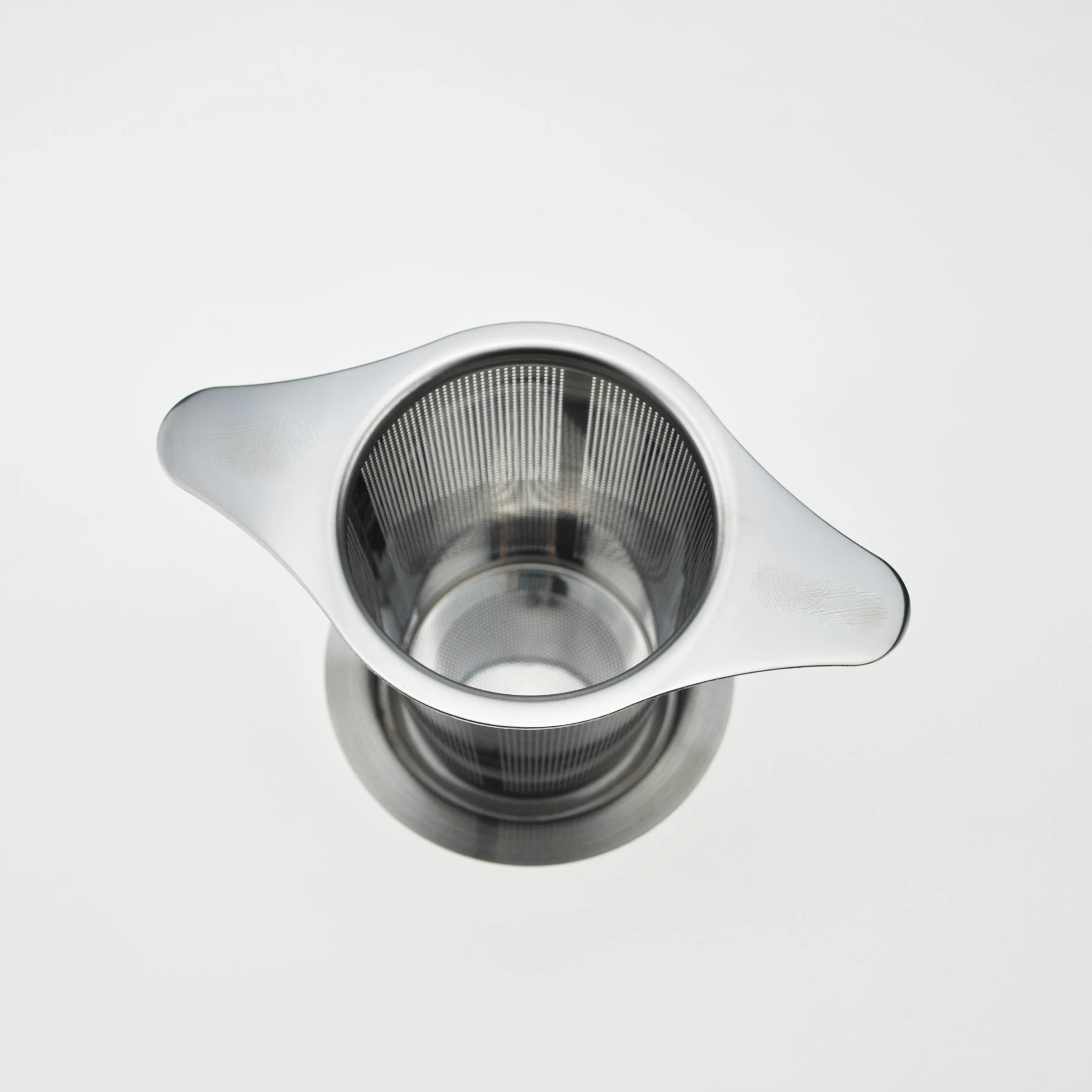 Double Handle Fine Mesh coffee Tea Strainer Filter Infuser stainless Steel