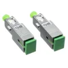 Green FC Fiber Optical Attenuator With Patch Cord