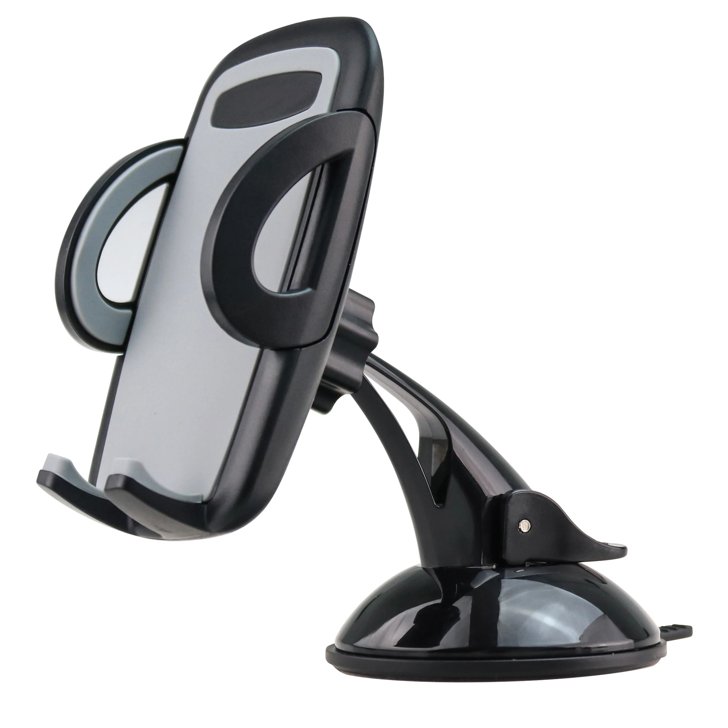 

Upgraded Powerful Gel Glue Suction Cup Dashboard Mount One Button Release clamp arm phone holder for car