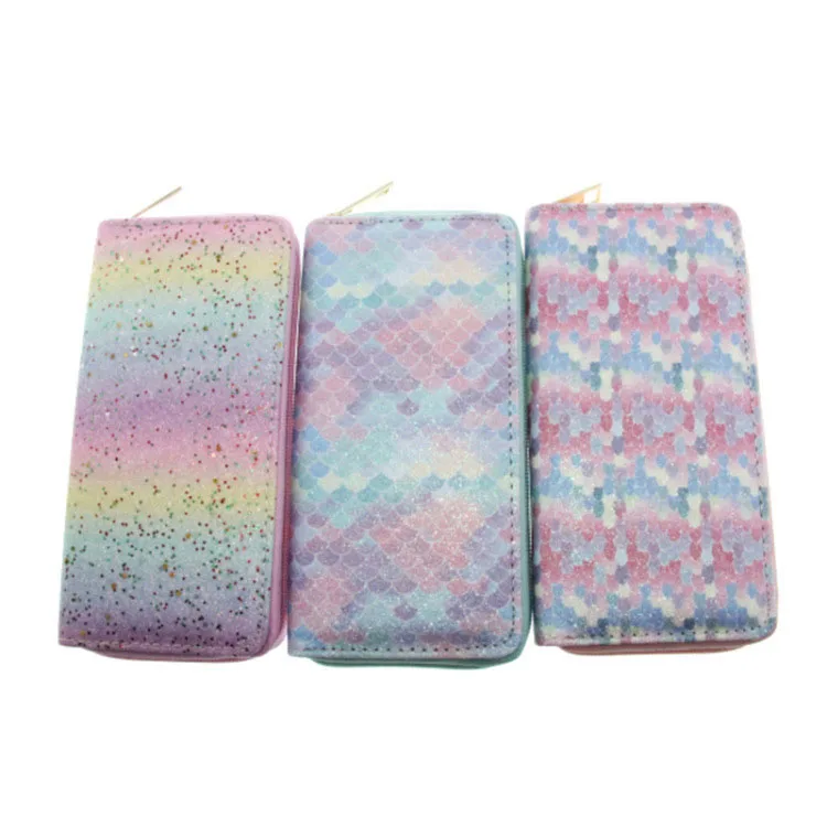 

Glitter Wallet for Women Shiny Handbag Long Purse Elegant Clutch Ladies Card Holder