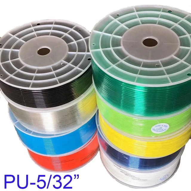 Tuya de aire de compresor di/ámetro interior: 9,5 mm, di/ámetro exterior: 15 mm manguera neum/ática flexible para aire comprimido con conexi/ón de 1//4 pulgadas presi/ón m/áxima 20 bar