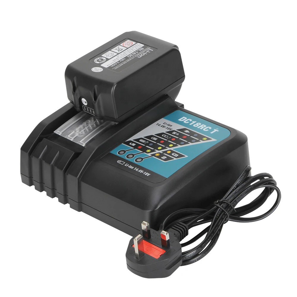 Replacement Makita BHR202 Battery & Charger with USB Power Source