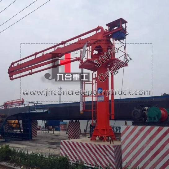 
HG19 High-speed Railway hydraulic mobile concrete placing boom for sale 