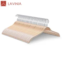 

LAVINIA 10pack Amazon Ready to Ship Wood Clothes Custom Laminate Hanger