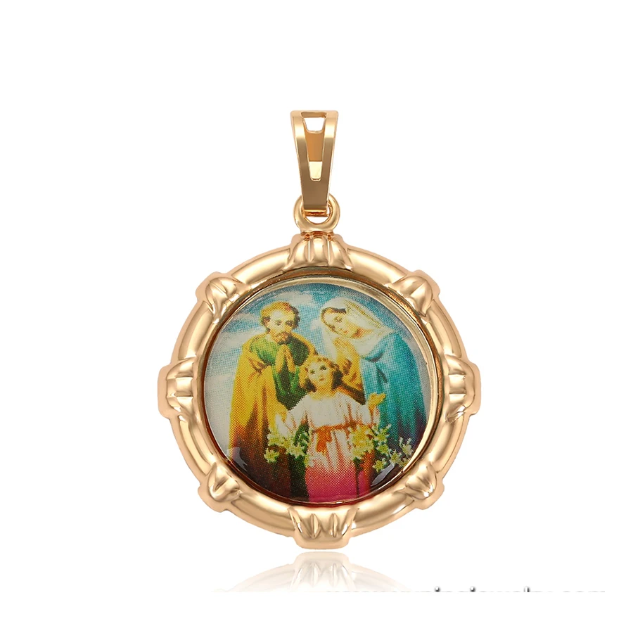 

34979 Xuping new can directly order a religious Maria pendant, Gold plated