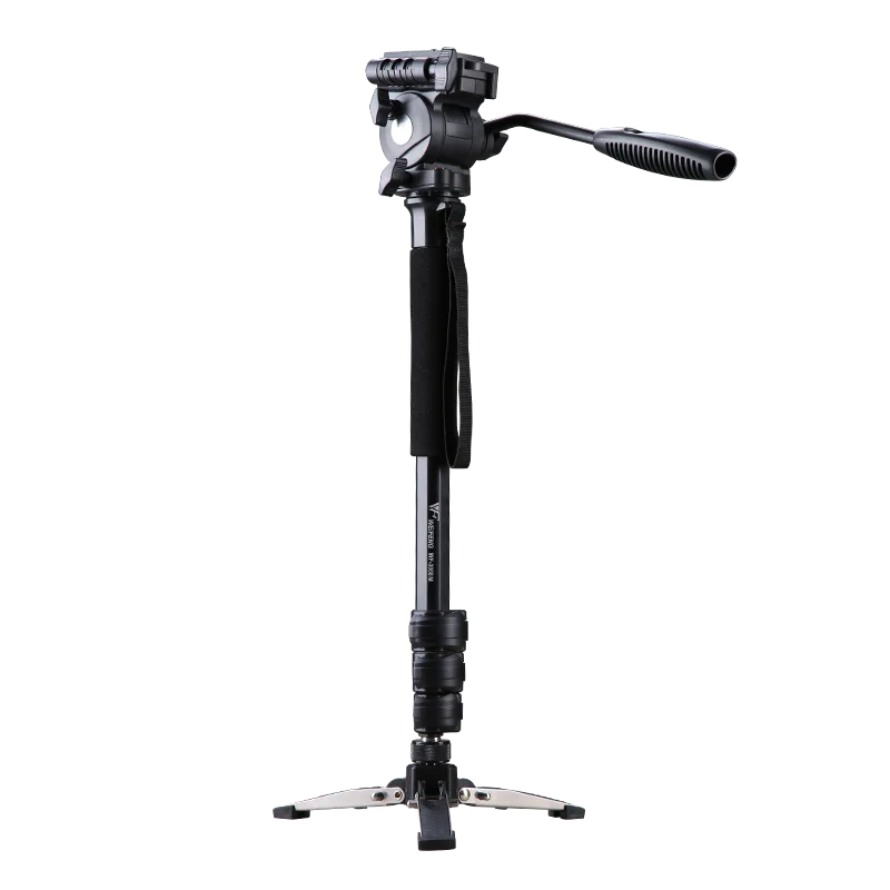 

WF-3958M monopod with camera head and support leg