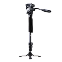 

WF-3958M monopod with camera head and support leg