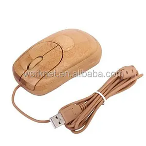 Handmade Bamboo Wooden Mouse PC